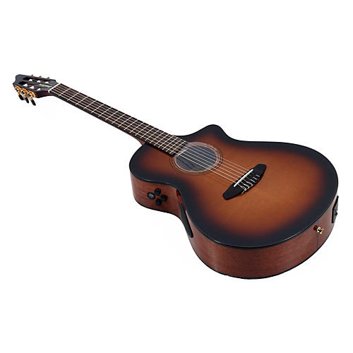 Breedlove Solo Pro Concert Nylon-String Classical Acoustic-Electric Guitar Condition 3 - Scratch and Dent Edge Burst 197881375713