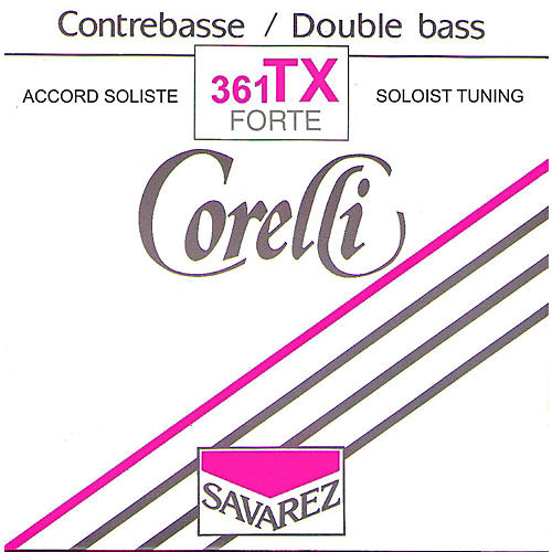 Corelli Solo TX Tungsten Series Double Bass A String 3/4 Size Heavy Ball End