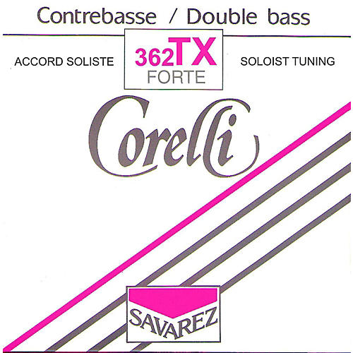 Corelli Solo TX Tungsten Series Double Bass E String 3/4 Size Heavy Ball End