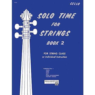 Alfred Solo Time for Strings Book 2 Cello