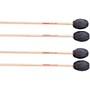 Malletech Soloist Marimba Mallets Set of 4 (2 Matched Pairs) Medium Hard