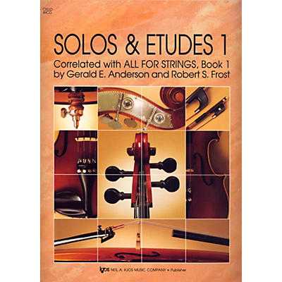 KJOS Solos And Etudes, BK1/CELLO