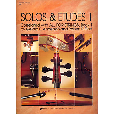 KJOS Solos And Etudes, BK1/SCORE