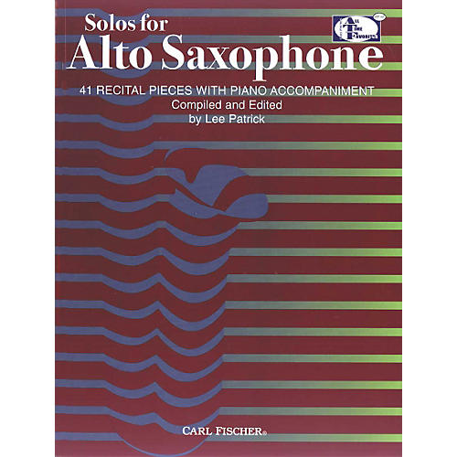 Solos For Alto Saxophone Book