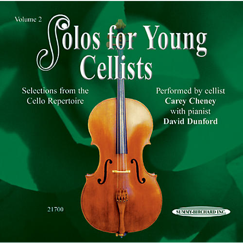 Solos for Young Cellists CD, Volume 2 CD