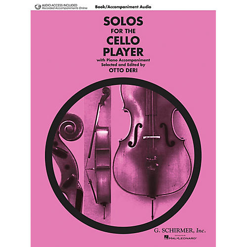 Solos for the Cello Player String Solo Series Softcover with CD Composed by Various Edited by Otto Deri