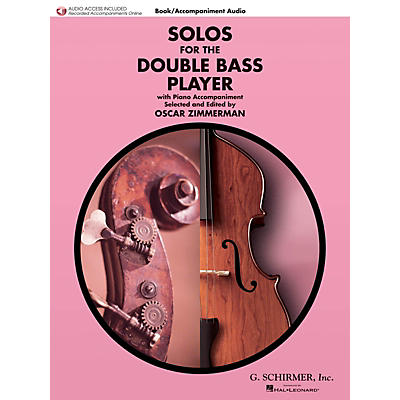 G. Schirmer Solos for the Double Bass Player (Double Bass and Piano) String Solo Series Softcover Audio Online