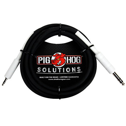 Pig Hog Solutions 1/4 TRS to 1/8 Mini Adapter Cable 10 ft.