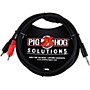 Open-Box Pig Hog Solutions Stereo Breakout Cable 3.5 mm to Dual RCA Condition 1 - Mint  3 ft.
