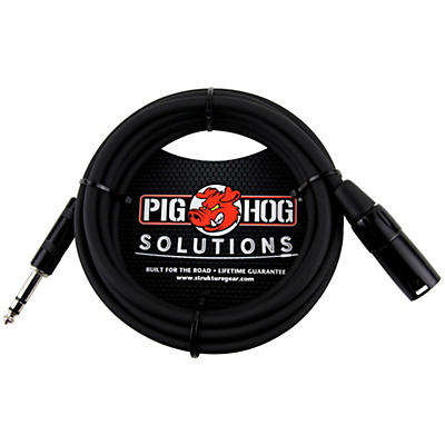 Pig Hog Solutions TRS(M) to XLR(M) Balanced Adapter Cable