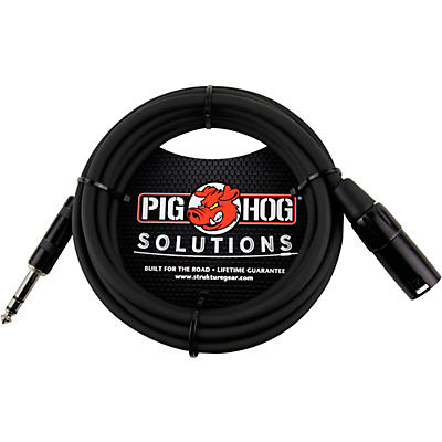 Pig Hog Solutions TRS(M) to XLR(M) Balanced Adapter Cable