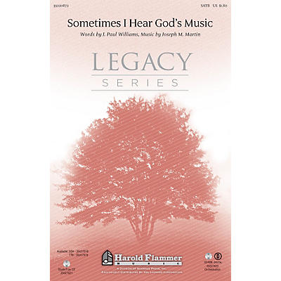 Shawnee Press Sometimes I Hear God's Music Studiotrax CD Composed by Joseph M. Martin