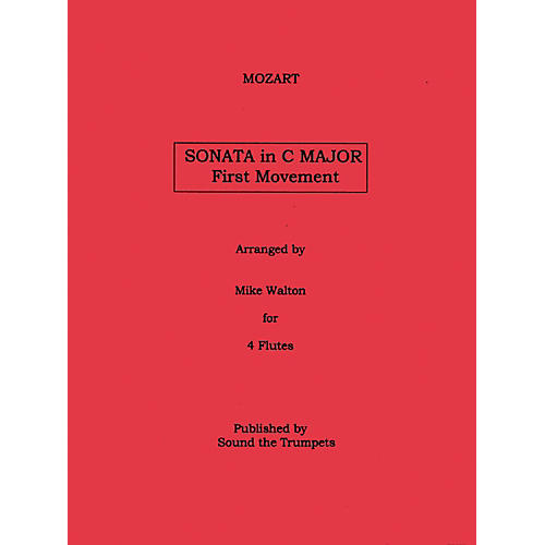 Carl Fischer Sonata In C Major Mvt.1 (Book + Sheet Music)