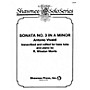 Shawnee Press Sonata No. 3 in A Minor (Tuba in C (B.C.) and Piano) Tuba Arranged by R. Winston Morris