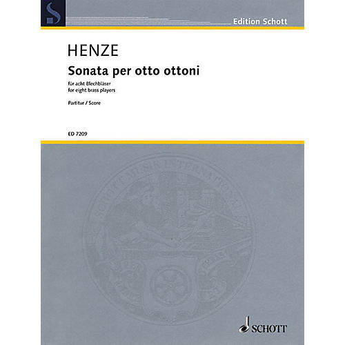 Schott Sonata Per Otto Ottoni8 Windsscor Schott Series