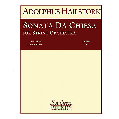 Southern Sonata da Chiesa (String Orchestra Music/String Orchestra) Southern Music Series by Arcangelo Corelli