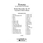 G. Schirmer Sonata for Alto Saxophone, Op. 29 Concert Band Level 5 by Robert Muczynski Arranged by Anthony LaBounty