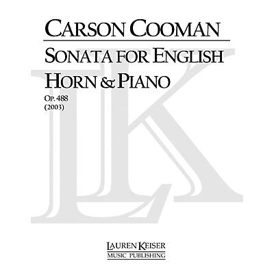 Lauren Keiser Music Publishing Sonata for English Horn and Piano LKM Music Series Composed by Carson Cooman