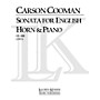 Lauren Keiser Music Publishing Sonata for English Horn and Piano LKM Music Series Composed by Carson Cooman