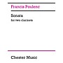 CHESTER MUSIC Sonata for Two Clarinets Music Sales America Series