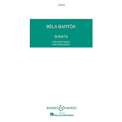 Boosey and Hawkes Sonata for Two Pianos and Percussion Boosey & Hawkes Scores/Books Series