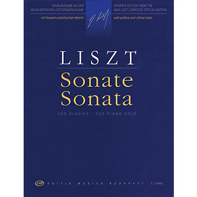 Editio Musica Budapest Sonata in B minor (Revised Edition - Piano Solo) EMB Series Softcover