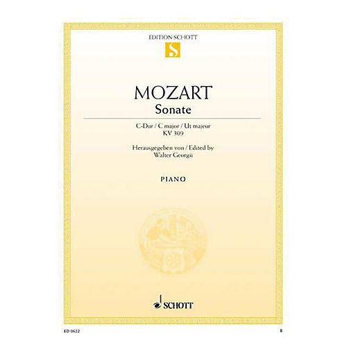 Sonata in C Major, KV 309 Schott Series