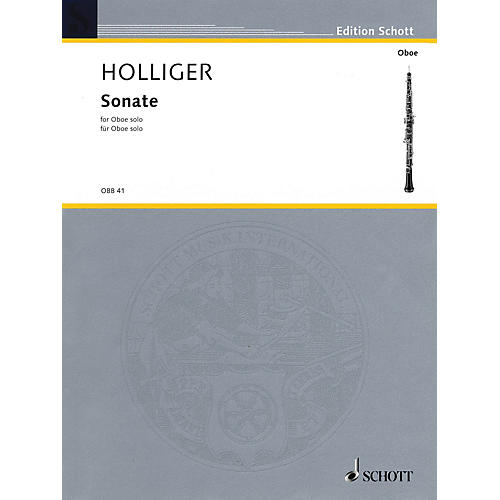 Schott Sonata in F (Oboe Solo) Schott Series Book