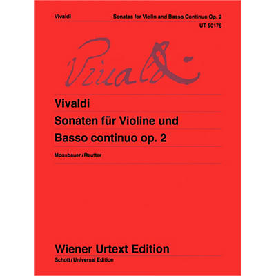 Carl Fischer Sonatas For Violin And Basso Continuo (Book + Sheet Music)