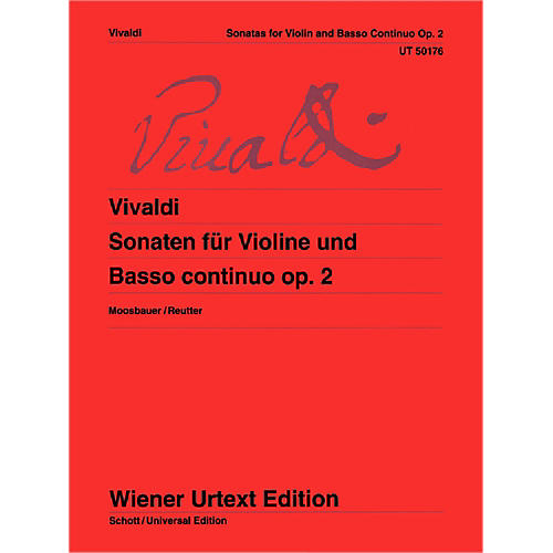 Sonatas For Violin And Basso Continuo (Book + Sheet Music)
