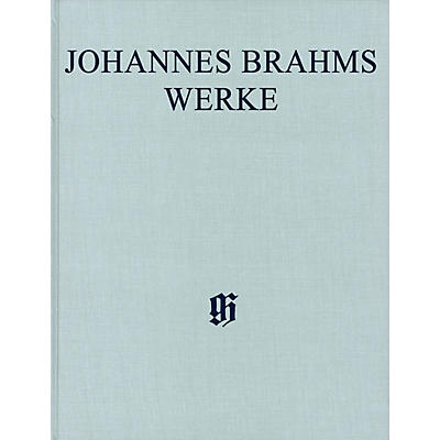 G. Henle Verlag Sonatas for Pa and Violoncello/Sonatas for Cl and Piano Henle Complete Hardcover by Brahms Edited by Voss