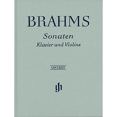 G. Henle Verlag Sonatas for Piano and Violin Henle Music Folios Series Hardcover