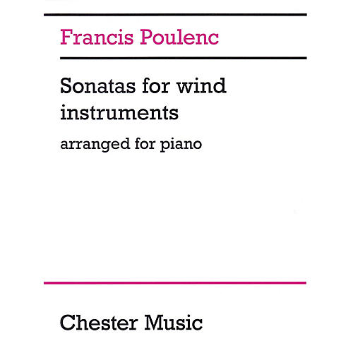 CHESTER MUSIC Sonatas for Wind Instruments Music Sales America Series Softcover