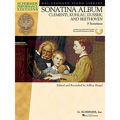 G. Schirmer Sonatina Album Schirmer Performance Editions Series Softcover Audio Online Composed by Various