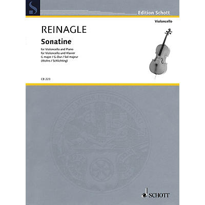 Schott Sonatine (Violoncello and Piano) String Series Softcover