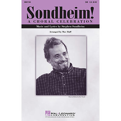 Hal Leonard Sondheim! A Choral Celebration (Medley) SAB arranged by Mac Huff