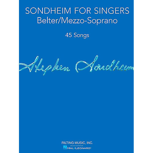 Hal Leonard Sondheim For Singers - Belter/Mezzo-Soprano