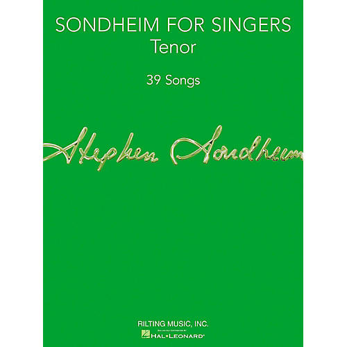 Hal Leonard Sondheim For Singers - Tenor