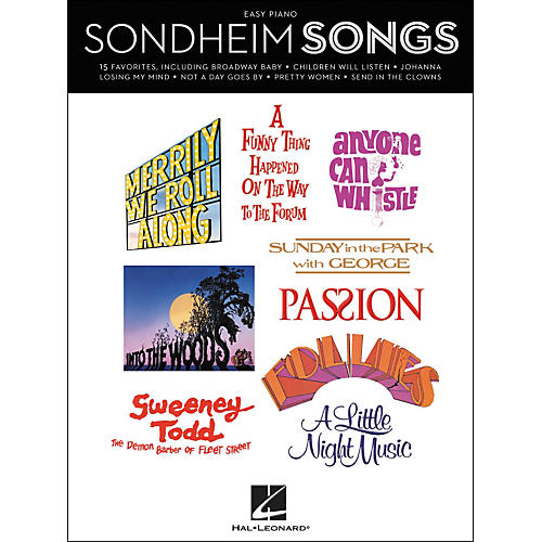 Hal Leonard Sondheim Songs - Easy Piano