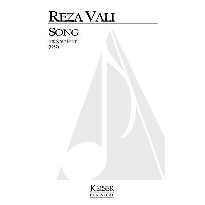 Lauren Keiser Music Publishing Song (Flute Solo) LKM Music Series Composed by Reza Vali