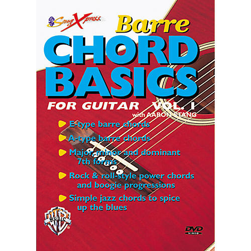 SongXpress Barre Chord Basics for Guitar - Volume 1 (DVD)