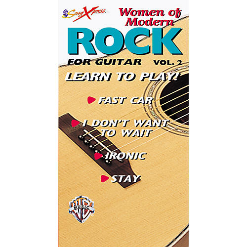 SongXpress Women of Modern Rock for Guitar - Volume 2 Video