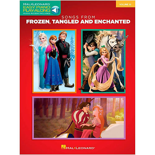Songs From Frozen, Tangled and Enchanted - Easy Piano Online Audio Play-Along Volume 32 Book/Online Audio