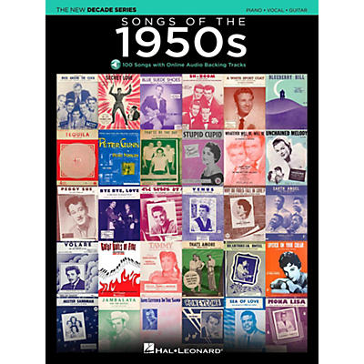 Hal Leonard Songs Of The 1950's - The New Decade Series with Optional Online Play-Along Backing Tracks