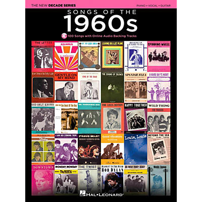 Hal Leonard Songs Of The 1960's - The New Decade Series with Optional Online Play-Along Backing Tracks