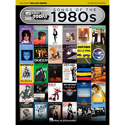 Hal Leonard Songs Of The 1980s - The New Decade Series E-Z Play Today Volume 368