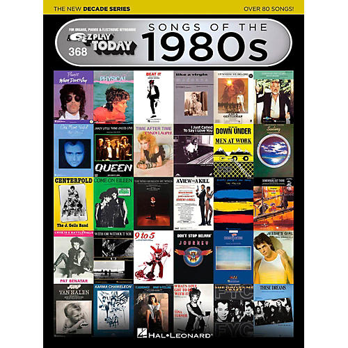 Hal Leonard Songs Of The 1980s - The New Decade Series E-Z Play Today Volume 368