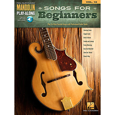 Hal Leonard Songs for Beginners - Mandolin Play-Along Vol. 10