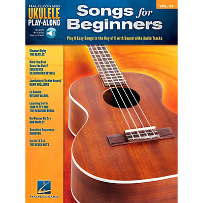 Hal Leonard Songs for Beginners - Ukulele Play-Along Volume 35 Book/Audio Online