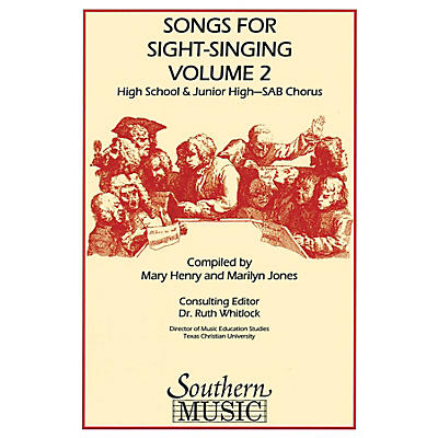 Southern Songs for Sight Singing - Volume 2 (Junior High/High School Edition SAB Book) SAB Arranged by Mary Henry
